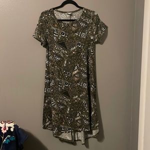 LuLaRoe Shirt Dress Size Small